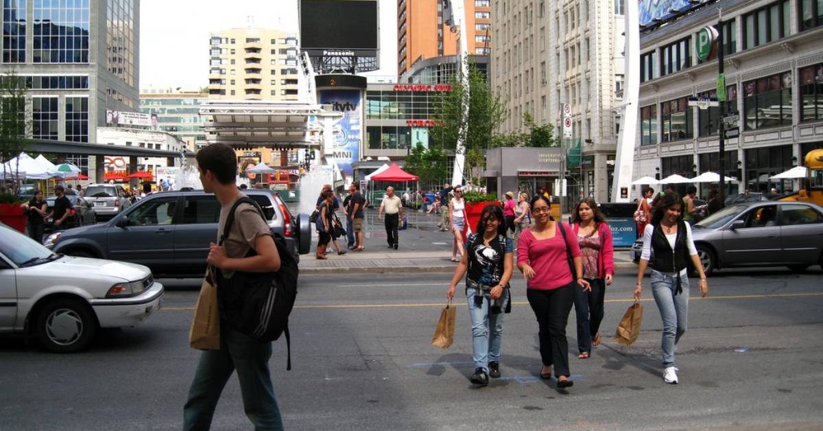 jaywalking