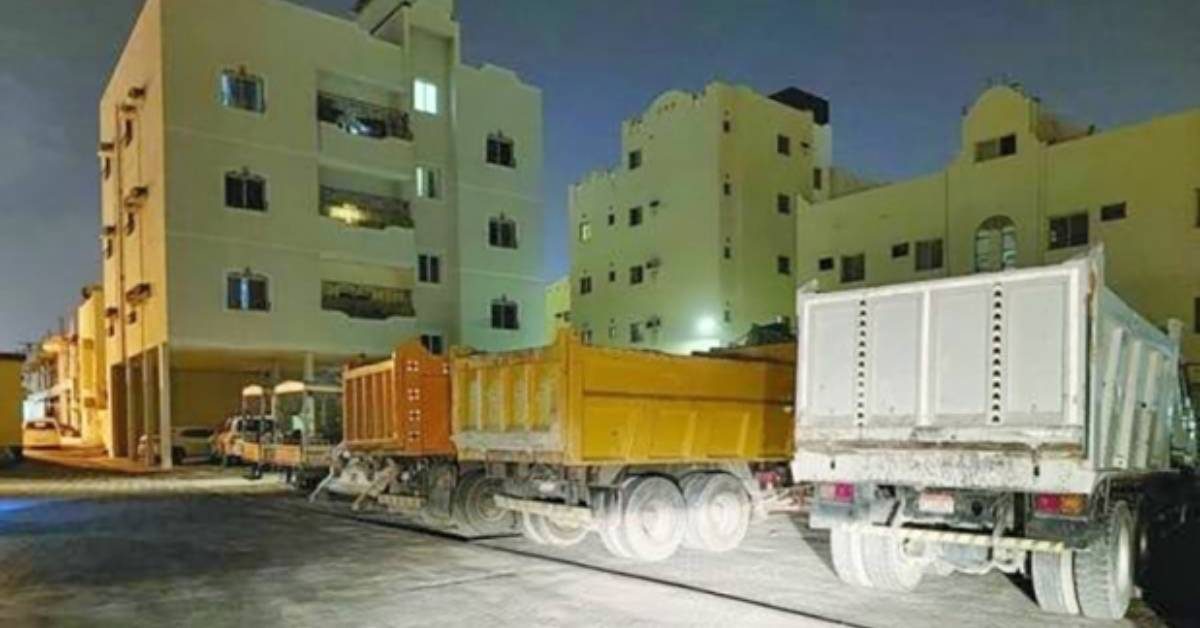 heavy truck parking