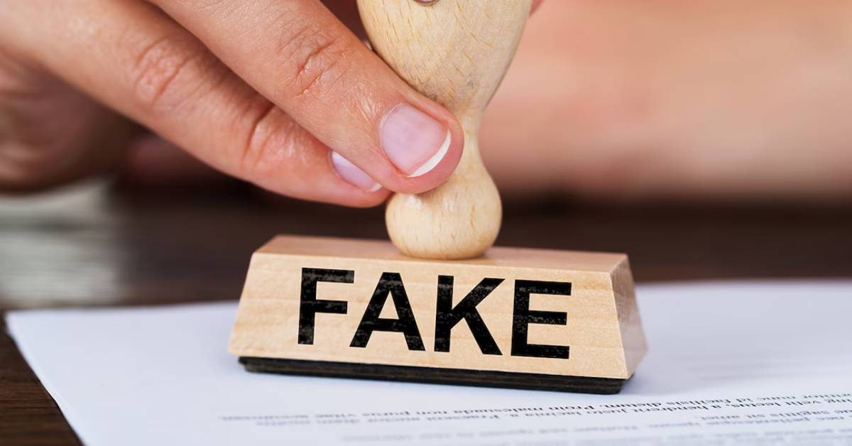 fake certificate