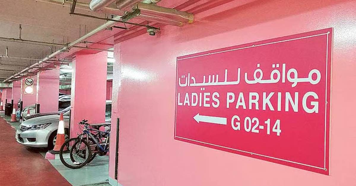 pink parking