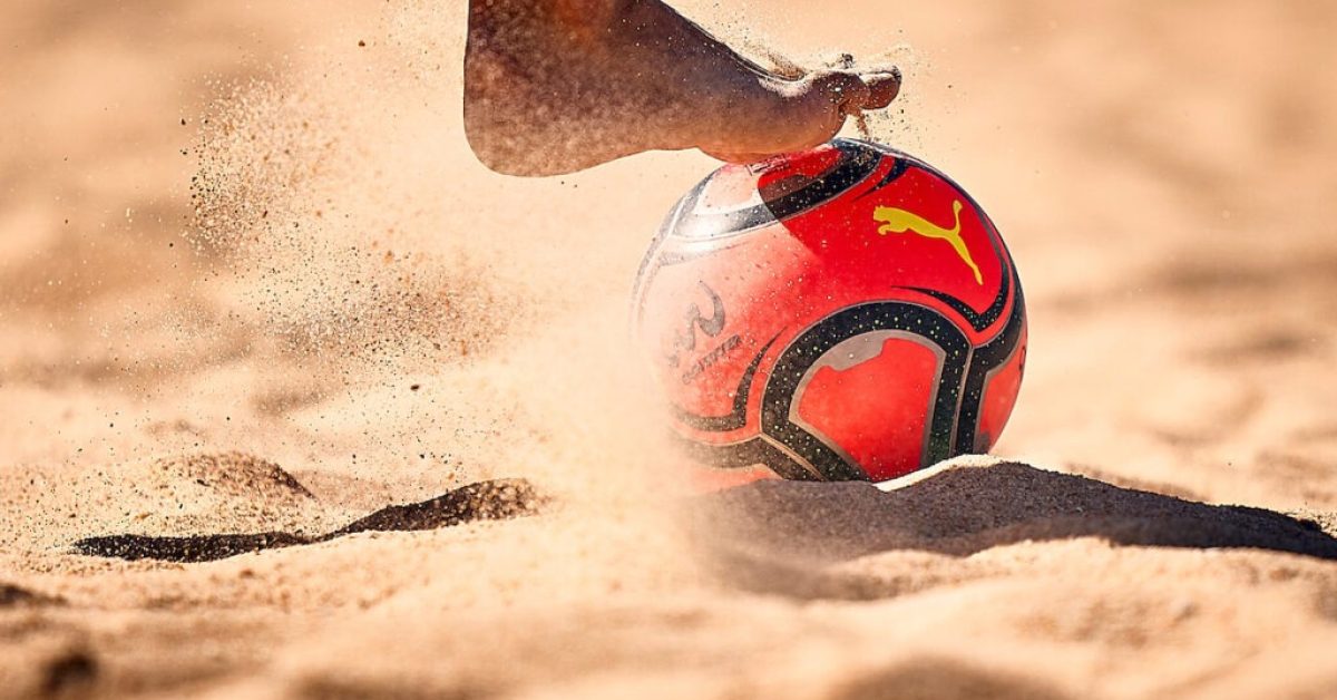 beach football